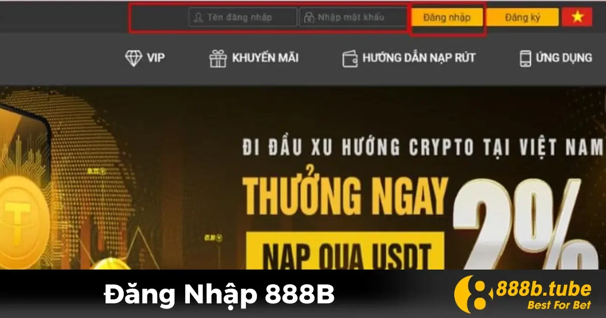 Đăng Nhập 888B - Truy Cập Giải Trí Đẳng Cấp Chỉ Vài Giây 1 Hướng dẫn cách đăng nhập 888B trên mọi thiết bị