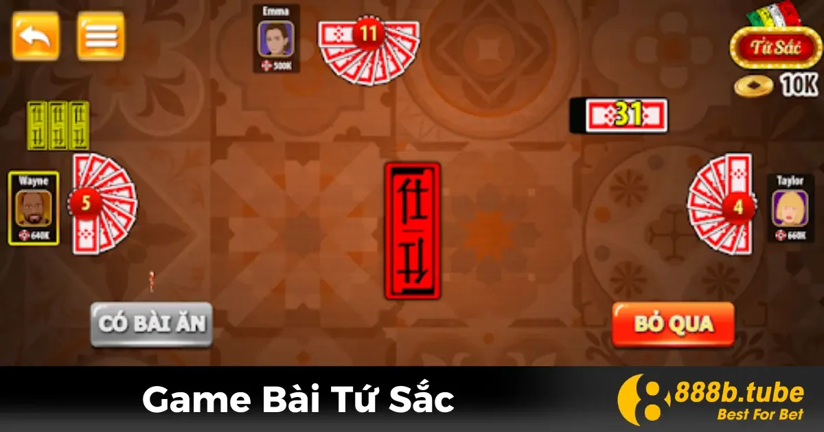 Game Bài Tứ Sắc – Hướng Dẫn Và Kinh Nghiệm Chơi Tại 888B 2 Tứ Sắc Là Gì? Các Quy Tắc Cơ Bản