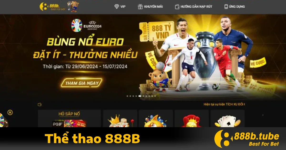 Thể thao 888b 1 Lý do bạn nên chọn Thể thao 888B